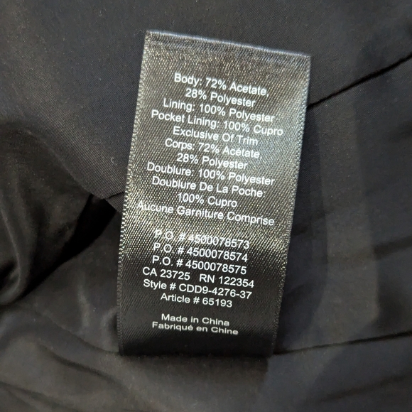 Aritzia Babaton 1-01 Sonia blazer - Black - size 2 - Picture 5 of 7